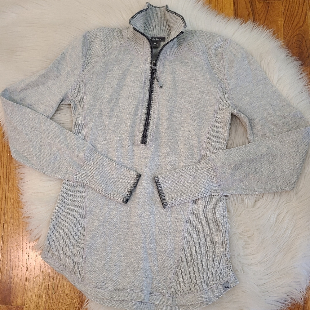 Eddie Bauer Quarter Zip Sweater